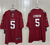 Men's Atlanta Falcons #5 Drake London Red 2026 New Vapor Untouchable Limited Stitched Jersey,baseball caps,new era cap wholesale,wholesale hats