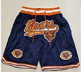 Men's Chicago Bears Navy Blue Just Don Shorts (Run Small),baseball caps,new era cap wholesale,wholesale hats