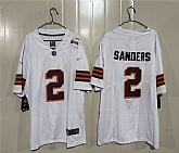 Men's Cleveland Browns #2 Shedeur Sanders White 2026 1946 Collection Vapor Limited Stitched Jersey,baseball caps,new era cap wholesale,wholesale hats