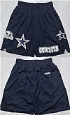 Men's Dallas Cowboys Navy Shorts (Run Small),baseball caps,new era cap wholesale,wholesale hats