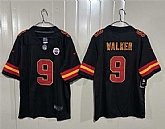 Men's Kansas City Chiefs #9 Kenneth Walker III Black 2026 Vapor Untouchable Limited Stitched Jersey,baseball caps,new era cap wholesale,wholesale hats