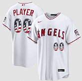 Men's Los Angeles Angels Active Player Custom White 2026 All-Star Edition Stars & Stripes & USA 250 Fourth of July Home Stadium Stitched Baseball Jersey,baseball caps,new era cap wholesale,wholesale hats