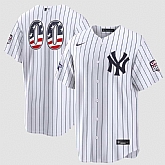 Men's New York Yankees ACTIVE PLAYER Custom White 2026 All-Star Edition Stars & Stripes & USA 250 Fourth of July Home Stadium Stitched Baseball Jersey,baseball caps,new era cap wholesale,wholesale hats
