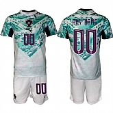 Men's Portugal Team Custom Green 2026 World Cup Away Soccer Jersey Suit,baseball caps,new era cap wholesale,wholesale hats