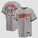 Men's Baltimore Orioles #35 Adley Rutschman Gray USA 250 Fourth of July Home Stitched Jersey Dzhi,baseball caps,new era cap wholesale,wholesale hats
