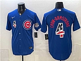 Men's Chicago Cubs #4 Pete Crow-Armstrong Royal 2026 USA 250 Fourth of July Stitched Jersey Dzhi,baseball caps,new era cap wholesale,wholesale hats