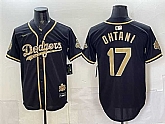 Men's Los Angeles Dodgers #17 Shohei Ohtani Black 2026 Armed Forces Day Stitched Jersey Dzhi,baseball caps,new era cap wholesale,wholesale hats