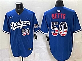 Men's Los Angeles Dodgers #50 Mookie Betts Royal 250 Fourth of July Stitched Jersey Dzhi,baseball caps,new era cap wholesale,wholesale hats