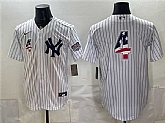 Men's New York Yankees #4 Lou Gehrig White 2026 USA 250 Fourth of July Home Stadium Stitched Baseball Jersey Dzhi,baseball caps,new era cap wholesale,wholesale hats