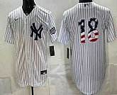 Men's New York Yankees #18 Andrew Benintendi White 2026 USA 250 Fourth of July Home Stadium Stitched Jersey Dzhi,baseball caps,new era cap wholesale,wholesale hats