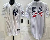 Men's New York Yankees #54 Max Fried White 2026 USA 250 Fourth of July Home Stadium Stitched Jersey Dzhi,baseball caps,new era cap wholesale,wholesale hats