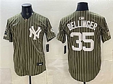 Men's New York Yankees #35 Cody Bellinger Olive 2026 Armed Forces Day Salute To Service Stitched Jersey Dzhi,baseball caps,new era cap wholesale,wholesale hats