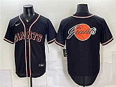 Mens San Francisco Giants Team Big Logo 2026 Fashion Replica Black Out Stitched Jersey Dzhi,baseball caps,new era cap wholesale,wholesale hats