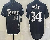 Men's Texas Rangers #34 Nolan Ryan Black Gothic Mexico 2025 Vapor Premier Limited Jersey Dzhi,baseball caps,new era cap wholesale,wholesale hats