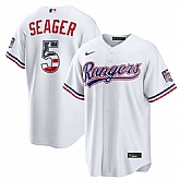Men's Texas Rangers #5 Corey Seager White 2026 USA 250 Fourth of July Home Stitched Jersey Dzhi,baseball caps,new era cap wholesale,wholesale hats