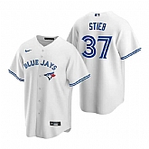 Mens Toronto Blue Jays #37 Dave Stieb Stitched Nike White Home Jersey Dzhi,baseball caps,new era cap wholesale,wholesale hats