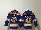 Men's New York Islanders #48 Matthew Schaefer Royal Ageless Must-Have Lace-Up Pullover Hoodie,baseball caps,new era cap wholesale,wholesale hats