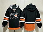 Men's Philadelphia Flyers Blank Black Ageless Must-Have Lace-Up Pullover Hoodie,baseball caps,new era cap wholesale,wholesale hats