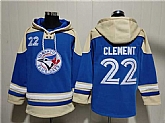 Men's Toronto Blue Jays #22 Ernie Clement Royal Ageless Must-Have Lace-Up Pullover Hoodie,baseball caps,new era cap wholesale,wholesale hats