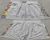 Men's Denver Nuggets White City Edition Shorts,baseball caps,new era cap wholesale,wholesale hats