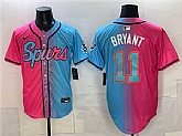 Men's San Antonio Spurs #11 Carter Bryant Pink Blue Limited Stitched Jersey Dzhi,baseball caps,new era cap wholesale,wholesale hats
