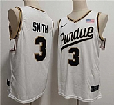 Men's Purdue Boilermakers #3 Braden Smith White 2026 Vapor Limited Stitched Jersey,baseball caps,new era cap wholesale,wholesale hats
