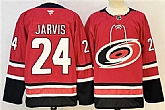 Men's Carolina Hurricanes #24 Seth Jarvis Red 2024-25 Stitched Hockey Jersey,baseball caps,new era cap wholesale,wholesale hats