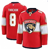 Men's Florida Panthers #8 Brady Tkachuk Red Stitched Home Jersey Dzhi,baseball caps,new era cap wholesale,wholesale hats