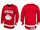 Men's Team Canada Adult Red Blank Jersey Dzhi,baseball caps,new era cap wholesale,wholesale hats