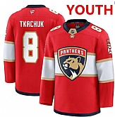 Youth Florida Panthers #8 Brady Tkachuk Red Stitched Home Jersey Dzhi,baseball caps,new era cap wholesale,wholesale hats