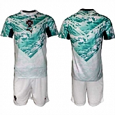 Men's Portugal Team Blank Green 2026 World Cup Away Soccer Jersey Suit,baseball caps,new era cap wholesale,wholesale hats