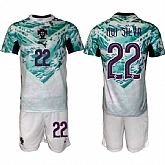 Men's Portugal Team #22 Rui Silva Green 2026 World Cup Away Soccer Jersey Suit,baseball caps,new era cap wholesale,wholesale hats