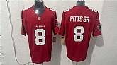 Men's Atlanta Falcons #8 Kyle Pitts Sr. Red 2026 New F.U.S.E. Vapor Untouchable Limited Stitched Jersey,baseball caps,new era cap wholesale,wholesale hats