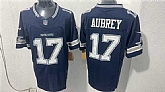 Men's Dallas Cowboys #17 Brandon Aubrey Navy 2026 F.U.S.E Vapor Untouchable Limited Stitched Jersey,baseball caps,new era cap wholesale,wholesale hats