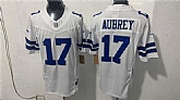 Men's Dallas Cowboys #17 Brandon Aubrey White 2026 F.U.S.E Vapor Untouchable Limited Stitched Jersey,baseball caps,new era cap wholesale,wholesale hats