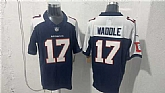 Men's Denver Broncos #17 Jaylen Waddle Navy White 2026 Vapor Limited Stitched Jersey,baseball caps,new era cap wholesale,wholesale hats