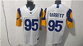 Men's Los Angeles Rams #95 Myles Garrett White 2026 F.U.S.E. Vapor Limited Stitched Jersey,baseball caps,new era cap wholesale,wholesale hats