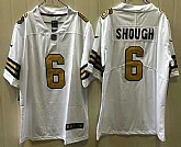 Men's New Orleans Saints #6 Tyler Shough Limited White Alternate Vapor Jersey,baseball caps,new era cap wholesale,wholesale hats