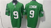 Men's Philadelphia Eagles #9 Makai Lemon Green 2026 F.U.S.E. Draft Vapor Untouchable Limited Stitched Jersey,baseball caps,new era cap wholesale,wholesale hats