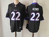 Women's Baltimore Ravens #22 Derrick Henry purple F.U.S.E. Vapor Jersey(Run Small),baseball caps,new era cap wholesale,wholesale hats