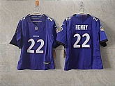 Women's Baltimore Ravens #22 Derrick Henry Black F.U.S.E. Vapor Jersey(Run Small),baseball caps,new era cap wholesale,wholesale hats