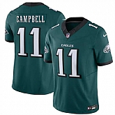 Men's Philadelphia Eagles #11 Jihaad Campbell Green 2026 F.U.S.E. Vapor Untouchable Limited Stitched Jersey,baseball caps,new era cap wholesale,wholesale hats