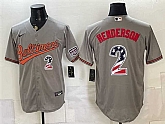 Men's Baltimore Orioles #2 Gunnar Henderson Gray USA 250 Fourth of July Home Stitched Jersey Dzhi,baseball caps,new era cap wholesale,wholesale hats