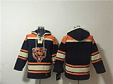 Men's Chicago Bears Blank Navy Ageless Must-Have Lace-Up Pullover Hoodie,baseball caps,new era cap wholesale,wholesale hats