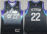Men's Utah Jazz #22 Darryn Peterson Black 2026 Draft Statement Edition Stitched Basketball Jersey,baseball caps,new era cap wholesale,wholesale hats