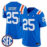 Men's Florida Gators #25 Gators Royal '1960s Throwback' F.U.S.E. Vapor Limited Stitched Jersey Dzhi,baseball caps,new era cap wholesale,wholesale hats