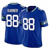 Men's Seattle Seahawks #88 AJ BARNER Blue Throwback 2026 F.U.S.E. Vapor Untouchable Limited Stitched Jersey Dzhi,baseball caps,new era cap wholesale,wholesale hats