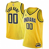 Men's Indiana Pacers Active Player Custom Yellow 2026-27 Statement Edition Swingman Stitched Basketball Jersey,baseball caps,new era cap wholesale,wholesale hats