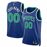Men's Minnesota Timberwolves Active Player Custom Blue 2026-27 Icon Swingman Edition Stitched Basketball Jersey,baseball caps,new era cap wholesale,wholesale hats
