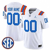 Men's Florida Gators ACTIVE PLAYER Custom White F.U.S.E. 1960s Throwback Vaport Limited Stitched Jersey,baseball caps,new era cap wholesale,wholesale hats